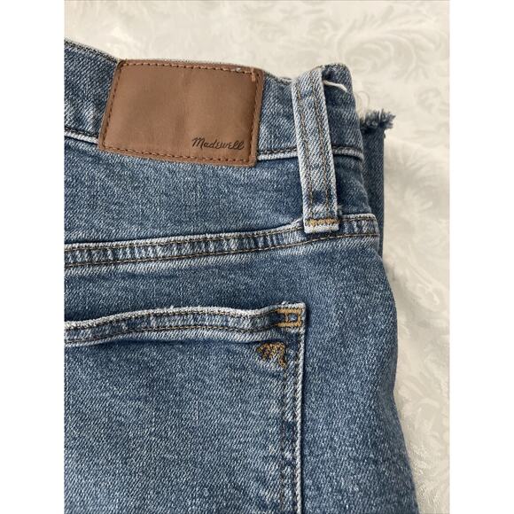 Madewell High-Rise Bootcut Jeans Womens 32T (Tag‎ 29)Blue Raw Hem Denim - Picture 10 of 10